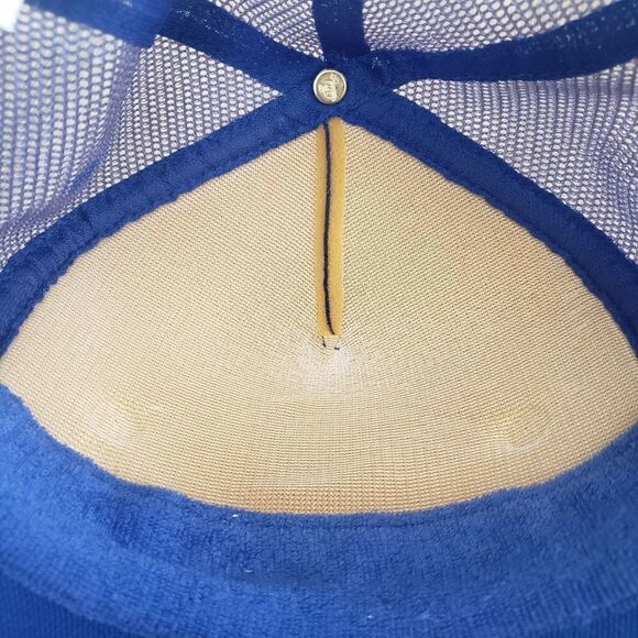 Vintage VFW District 1 Past Commanders Club Adjustable Trucker Snapback Hat Cap - Picture 8 of 8